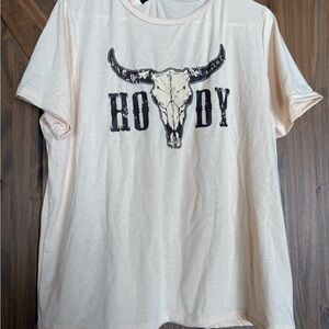 Howdy Shirt XL NWT